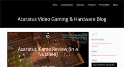 Desktop Screenshot of acaratus.com